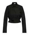 Max Mara Long-sleeved Shirt In Black