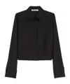 Max Mara Long-sleeved Shirt In Black