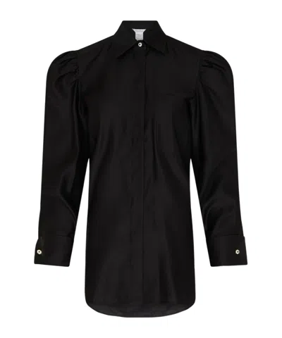 Max Mara Long-sleeved Shirt In Black