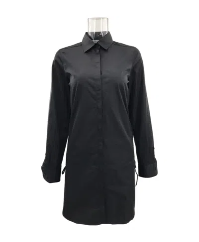 Max Mara Long-sleeved Shirt In Black