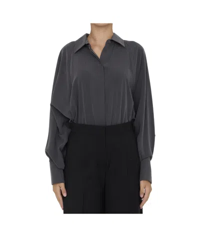 MAX MARA MAX MARA TEMPO BUTTONED LONG-SLEEVED TOP