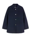 Max Mara Long-sleeved Shirt In Blue