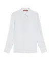 Max Mara Long-sleeved Shirt In White