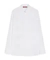 Max Mara Studio Sesia Shirt Optic White In White