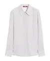 Max Mara Long-sleeved Shirt In White