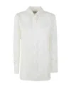 Max Mara Women White Cotton Shirt In White