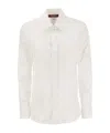 Max Mara Buttoned Long-sleeved Shirt In White