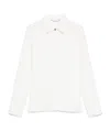 Max Mara Long-sleeved Shirt In White