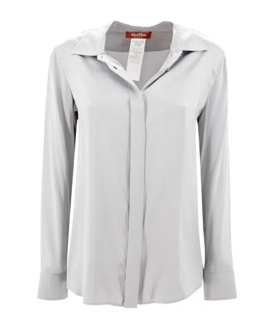 MAX MARA MAX MARA STUDIO BUTTONED LONG-SLEEVED TOP