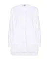 Max Mara Long-sleeved Shirt In White