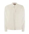 Max Mara Buttoned Long-sleeved Shirt In White