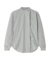 Max Mara Didy Shirt In White/grey