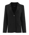 Max Mara Cady Blazer In Black