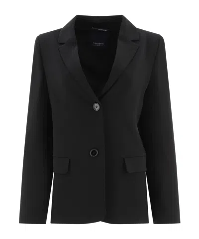 Max Mara Cady Blazer In Black