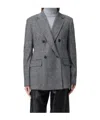 Max Mara Long-sleeved Suit Coat In Black