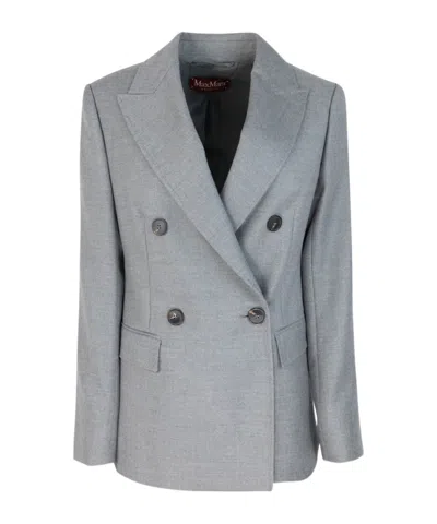 MAX MARA MAX MARA STUDIO DOUBLE-BREASTED LONG-SLEEVED JACKET