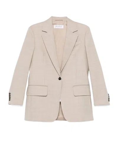 MAX MARA LONG-SLEEVED SUIT COAT