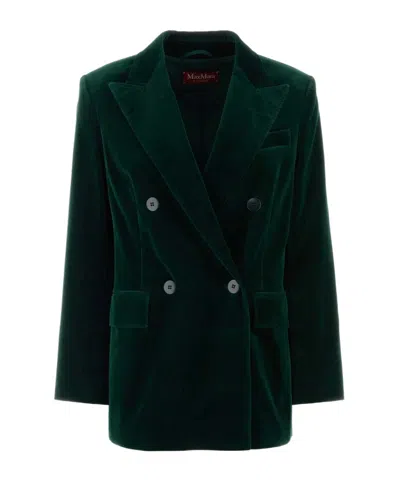 MAX MARA MAX MARA STUDIO DIGIONE DOUBLE-BREASTED LONG-SLEEVED JACKET