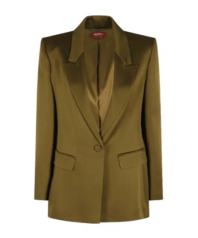 MAX MARA ENVERS SATIN BLAZER