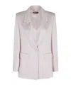 Max Mara Long-sleeved Suit Jacket In Multi