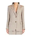 Max Mara Blazer Teso Tobacco In Nude