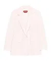 Max Mara Long-sleeved Suit Jacket In Pink