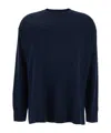 Max Mara Long-sleeved Sweater In Black