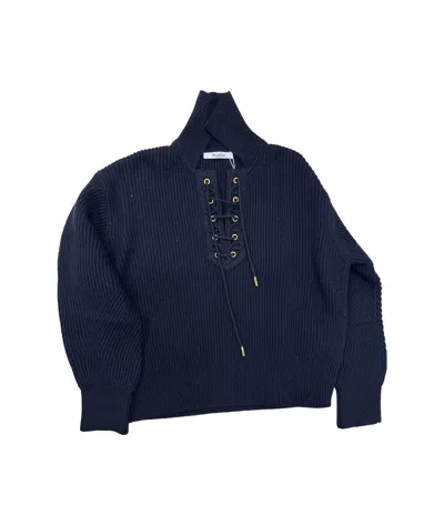 Max Mara Long-sleeved Sweater In Black
