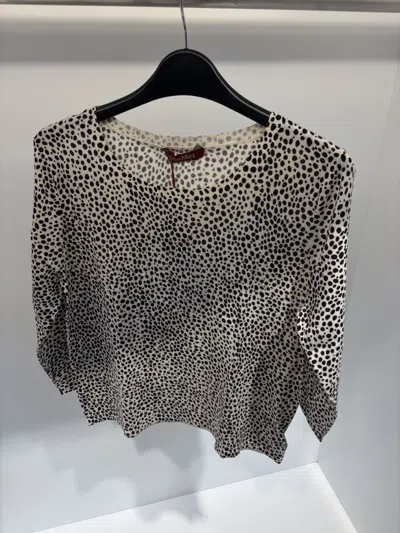 Max Mara Long-sleeved Sweater In Black