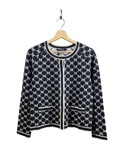 Max Mara Long-sleeved Sweater In Black