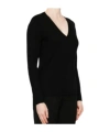 Max Mara Long-sleeved Sweater In Black