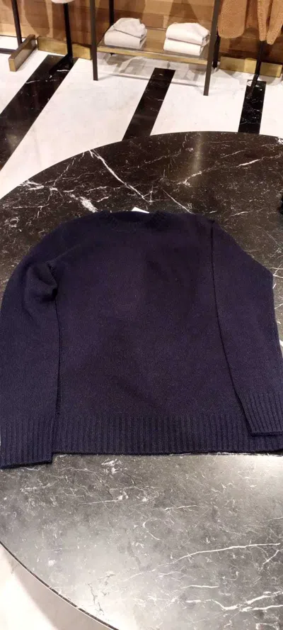 Max Mara Long-sleeved Sweater In Black