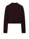 Max Mara Long-sleeved Sweater In Black