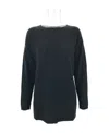 Max Mara Long-sleeved Sweater In Black