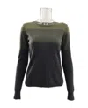Max Mara Long-sleeved Sweater In Black