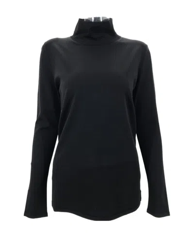 Max Mara Long-sleeved Sweater In Black