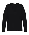 Max Mara Women's Forest Green Wool Sweater In Black