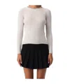 Max Mara Long-sleeved Sweater In Black