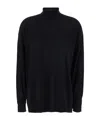 Max Mara Long-sleeved Sweater In Black