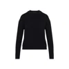 Max Mara Long-sleeved Sweater In Black