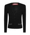 Max Mara Studio Brandy Cardigan Gioiello In Black