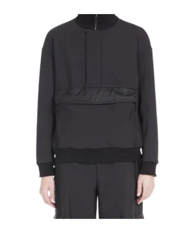 Max Mara Long-sleeved Sweater In Black