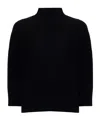 Max Mara Eles Wool And Cashmere Sweater In Black