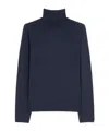 Max Mara Long-sleeved Sweater In Black