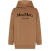 Max Mara Long-sleeved Sweater In Brown