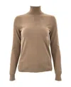Max Mara Long-sleeved Sweater In Brown