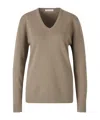 Max Mara Wool Knitted Jersey In Brown