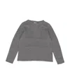 Max Mara Long-sleeved Sweater In Gray
