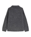 Max Mara Long-sleeved Sweater In Gray