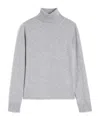 Max Mara Long-sleeved Sweater In Gray